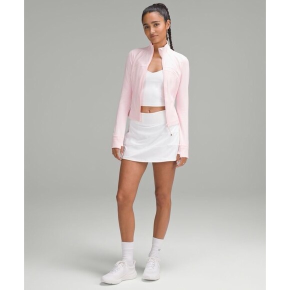 NWT Lululemon Define Cropped Jacket Nulu Strawberry Milkshake Size 12 - Picture 2 of 7